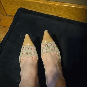 Elegant Beige Women's Shoes